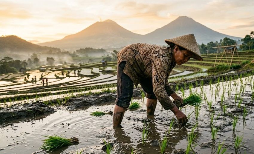Indonesia Kehilangan Hingga 80 Ribu Hektar Sawah per Tahun
