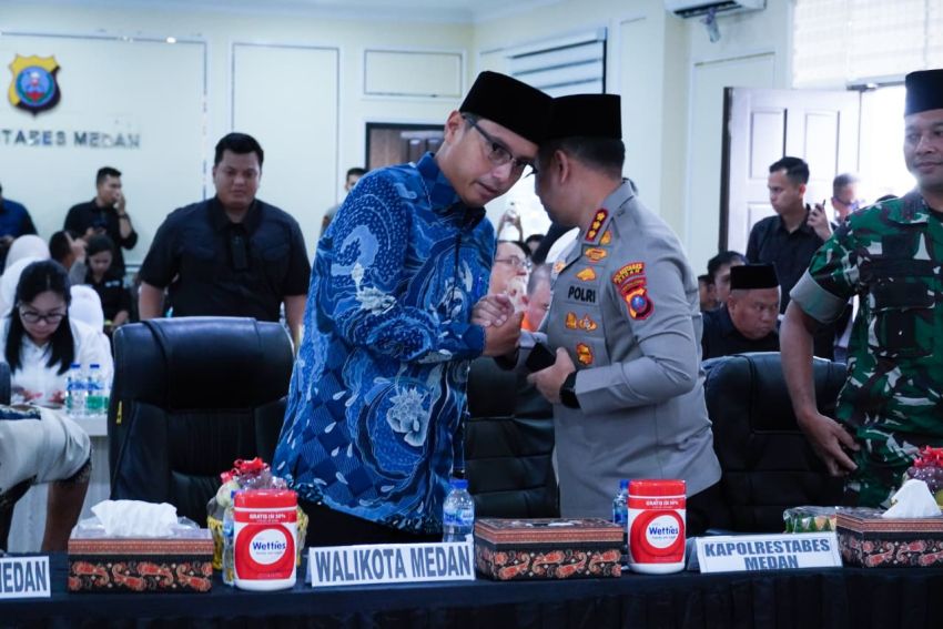 Wali Kota Medan Ajak Warga Jaga Kebersamaan dalam Doa Lintas Agama Sambut Hari Bhayangkara ke-80: Kita Tak Bisa Berjalan Sendiri