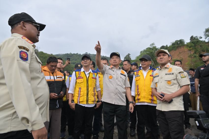Mendagri dan Wagub Aceh Tinjau Pemulihan Pascabencana Hidrometeorologi di Bener Meriah
