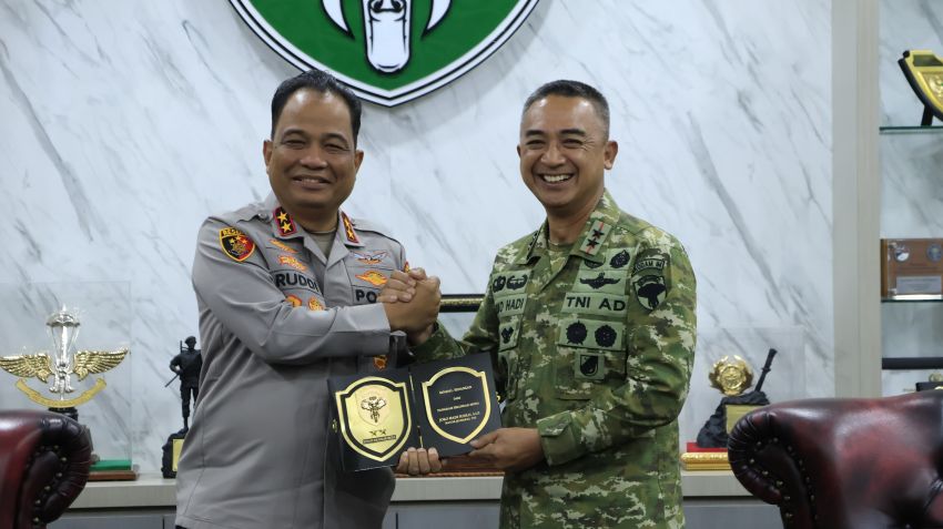 Kapolda Aceh Temui Pangdam Iskandar Muda, Perkuat Sinergi Jaga Kamtibmas