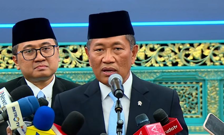 Prabowo Resmi Lantik Wamenhan Donny Ermawan Taufanto sebagai Gubernur Universitas Republik Indonesia