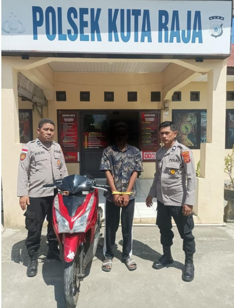Pernah Menginap di Rumah Korban, Pemuda Ini Diduga Gasak Motor di Banda Aceh