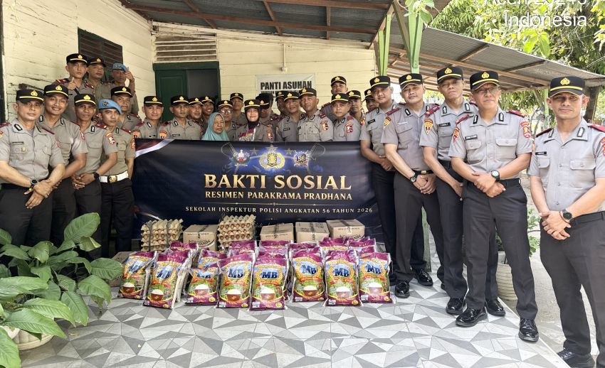 Siswa SIP Angkatan 56 Polda Aceh Gelar Bakti Sosial di Panti Asuhan, Salurkan Sembako dan Santunan