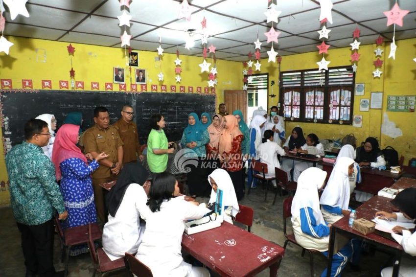 Pemkab Asahan Gelar Gerakan Aksi Bergizi di Sekolah, Percepat Penanggulangan Stunting pada Remaja Putri