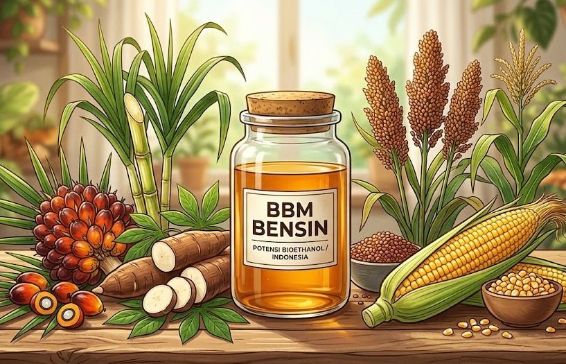 Indonesia Bakal Produksi Bensin dari Sawit, Jagung, hingga Singkong dalam 3-4 Tahun