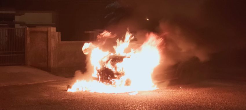 Sempat Mogok di Tengah Macet, Fortuner di Banda Aceh Tiba-tiba Terbakar