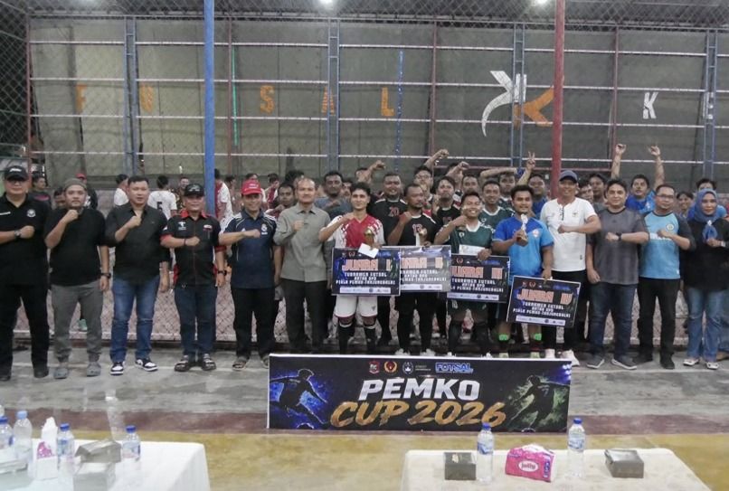 Poldam Bekuk Disdik 4-1, Sabet Gelar Juara Futsal Pemko Cup 2026