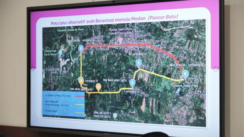 Antisipasi Macet Medan-Berastagi, Pemkab Deli Serdang Siapkan 4 Jalur Alternatif