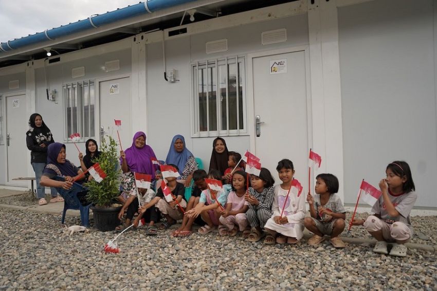 Di Huntara Aceh Tamiang, Penyintas Bencana Rajut Kembali Kehidupan yang Sempat Hilang
