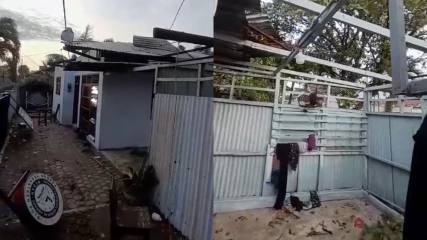 Ponpes di Medan Rusak Parah Diterjang Angin Kencang, 15 Santriwati Diungsikan