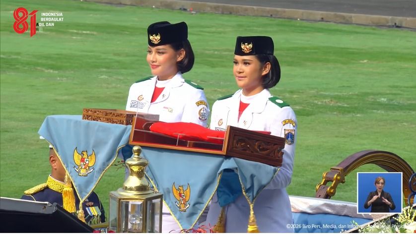 "Cahaya yang Besar": Kereta Garuda Prabayaksa Antar Merah Putih ke Istana Dikawal 81 Pasukan Berkuda