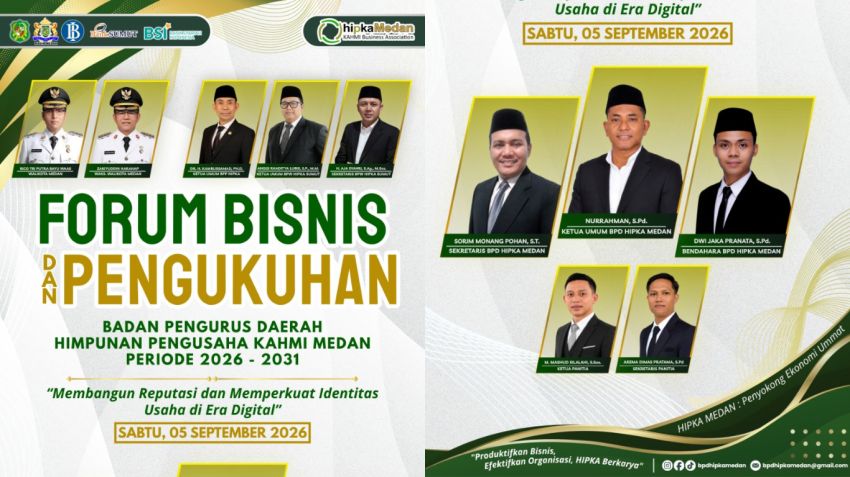 Forum Bisnis dan Pengukuhan BPD HIPKA Medan 2026-2031 Segera Digelar, Panitia Matangkan Persiapan