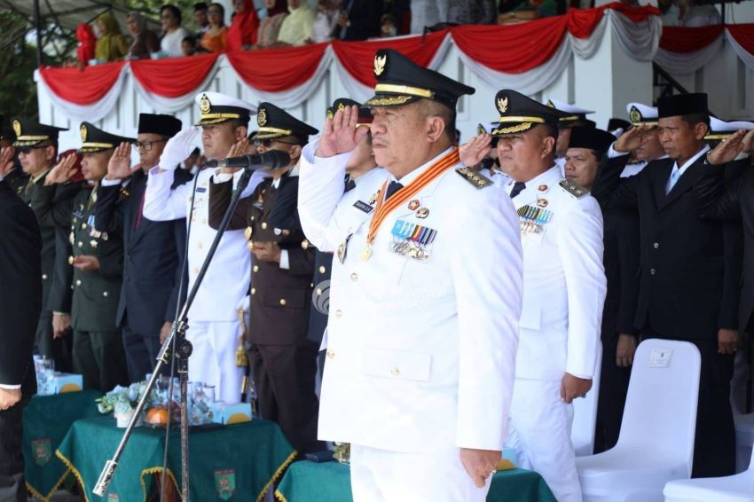 Pimpin Upacara HUT ke-81 RI di Kisaran, Bupati Asahan: Mari Bersama Wujudkan Asahan Sejahtera, Religius, Maju dan Berkelanjutan