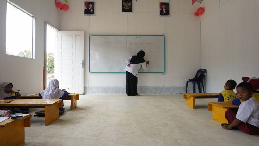 Dari Tenda Darurat ke Ruang Kelas Darurat, Semangat Belajar Siswa SDN 10 Linge Kembali Bangkit