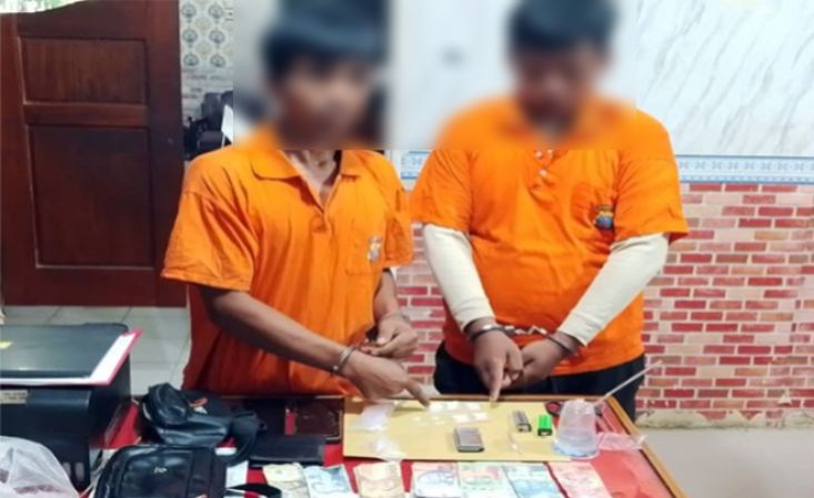 Polisi Bongkar Peredaran Sabu di Batu Bara, Dua Terduga Pengedar Ditangkap dan 7 Paket Disita