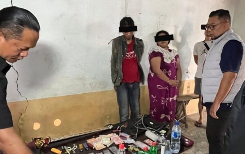 Gerebek Sarang Narkoba di Percut Sei Tuan, IRT Diduga Bandar Sabu Ditangkap