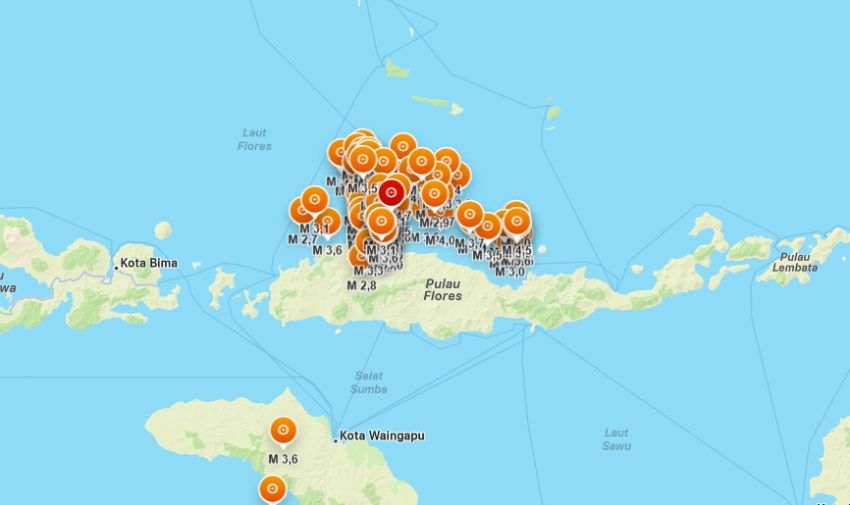 Gempa Susulan Flores Tembus 7.029 Kali, BMKG Catat Magnitudo Terbesar 6,2