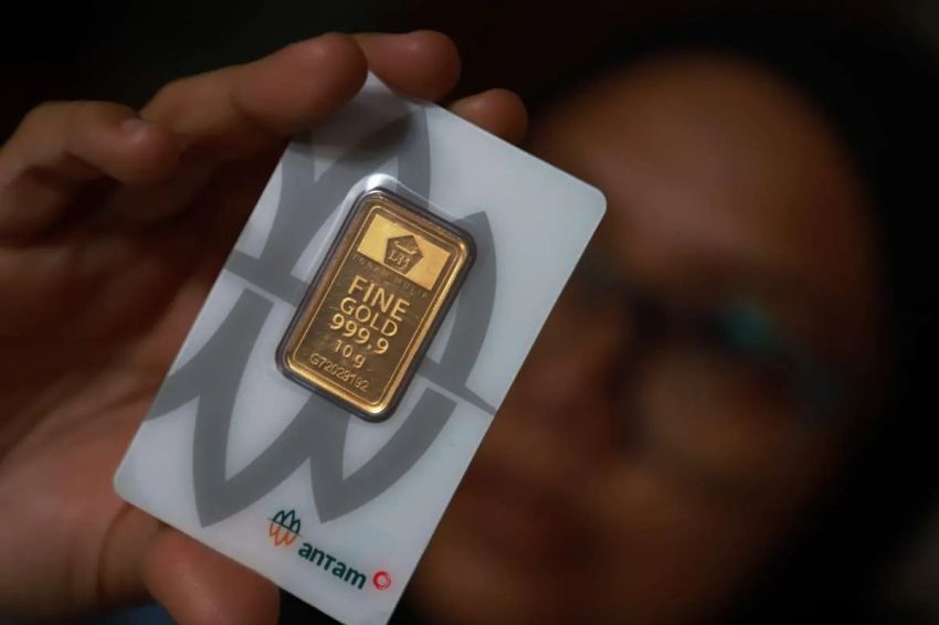 Usai Anjlok Tajam, Emas Antam Kini Tertahan Rp2,6 Juta/Gram