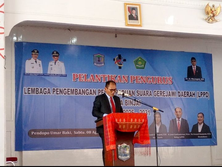 LPPD Kota Binjai Masa Bakti 2026-2031 Resmi Dilantik, Wali Kota Amir Hamzah Tekankan Tiga Pilar Dakwah