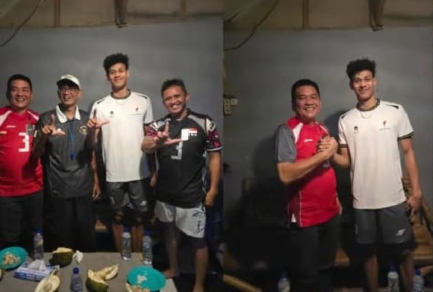 Ketua PBVSI Langkat Edi Bahagia Sinuraya Temui Boy Arnez, Dorong Lahirnya Atlet Voli Masa Depan
