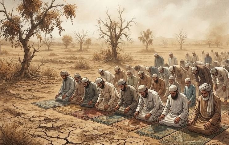 Musim Kemarau Panjang? Ini Niat dan Tata Cara Salat Istisqa untuk Memohon Hujan