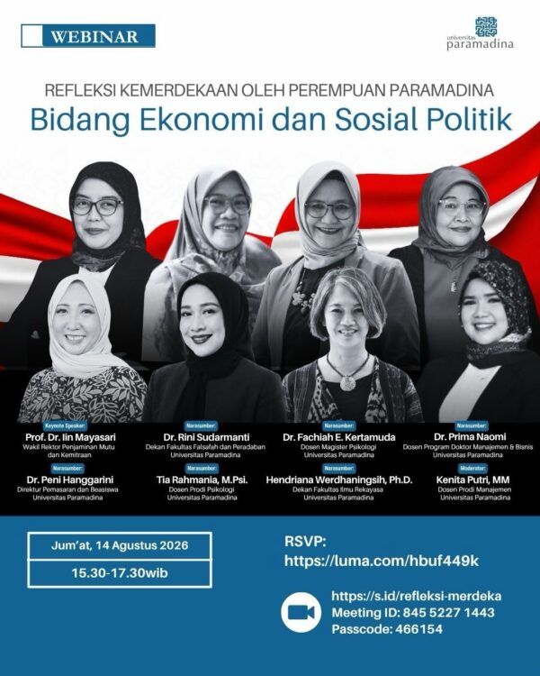 81 Tahun Merdeka, Perempuan Paramadina: Baru 17 Persen Perempuan Duduki Posisi Puncak Strategis