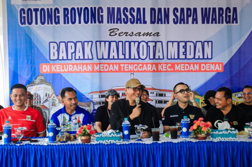 Nenek 76 Tahun Mengadu Soal Narkoba ke Rico Waas di Tengah Gotong Royong Serentak 21 Kecamatan Medan