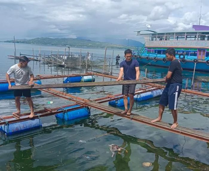 63 Persen Keramba Sudah Ditertibkan, Pemkab Toba Targetkan Danau Toba Bebas Keramba