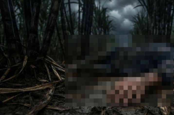 Pria Ditemukan Tewas dengan Kaki Terikat di Perkebunan Tebu Deli Serdang