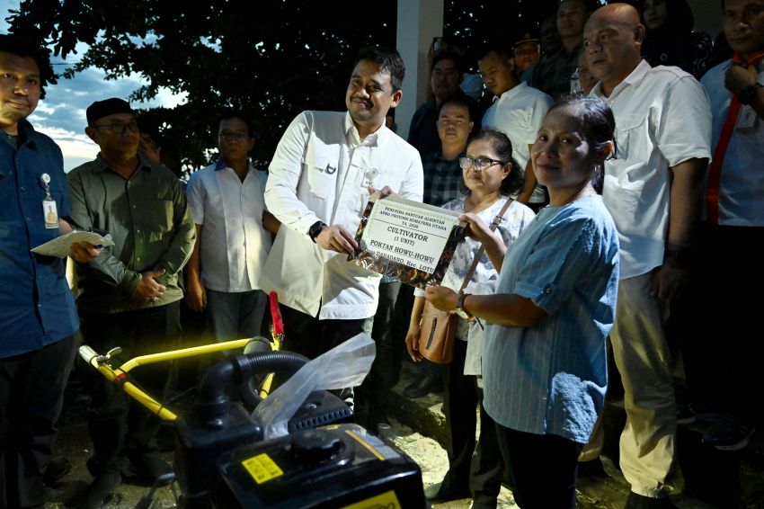 Bobby Nasution Dorong Kelapa Nias Utara Naik Kelas, Rumah Produksi Rp 2 Miliar Disiapkan