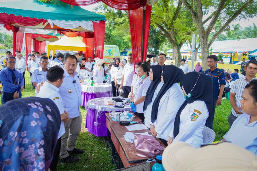 Bupati Baharuddin Siagian Hadirkan Pelayanan Publik Lebih Dekat melalui Program Berlayar di Sei Balai