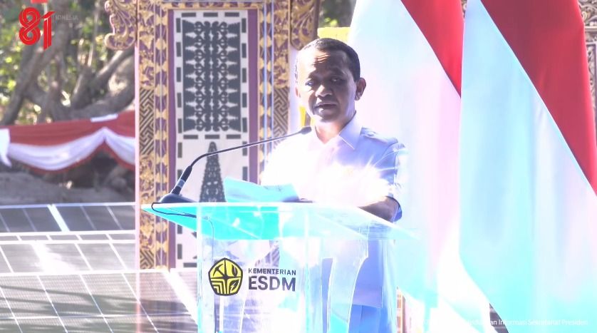 Groundbreaking di 'Kandang Merah' PDIP, Bahlil Guyon Minta Setoran ke Gubernur Koster