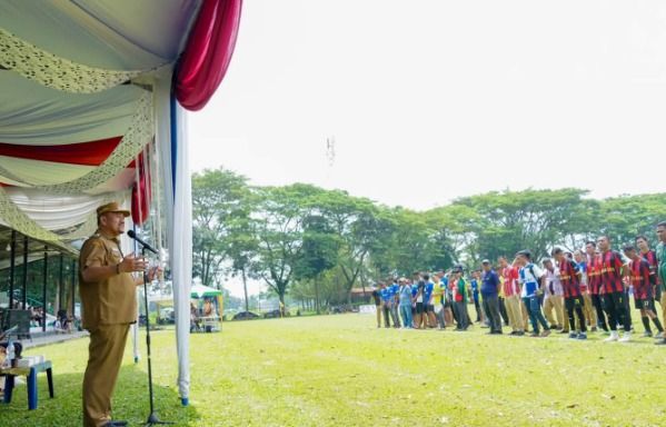 Bupati Batu Bara Buka Turnamen Mini Soccer Bahagia Cup II, 23 Tim Berebut Piala Bupati 2026