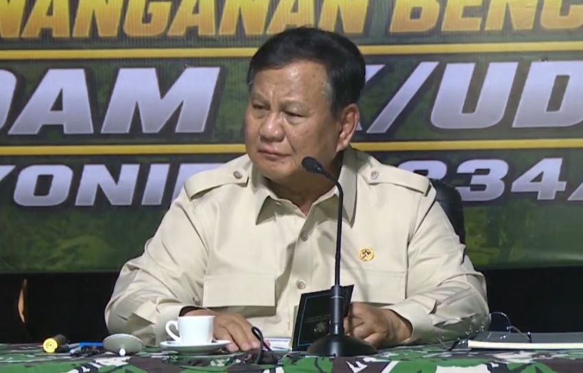 Prabowo: Indonesia Paling Ahli Hadapi Gempa dan Letusan Gunung Berapi