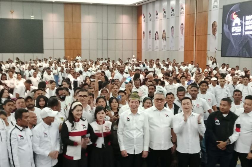 Jokowi Simpan Rahasia Target Besar PSI di 2029, "Nggak Usah Disampaikan di Sini"