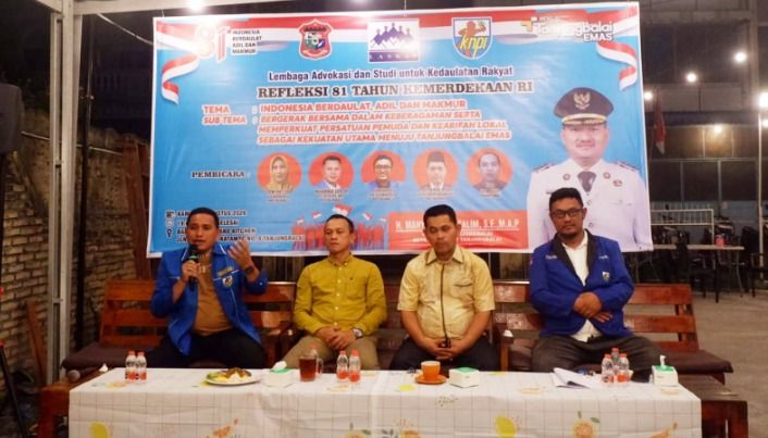 Pemuda Tanjungbalai Diajak Jadi Penggerak Perubahan Menuju Tanjungbalai Emas