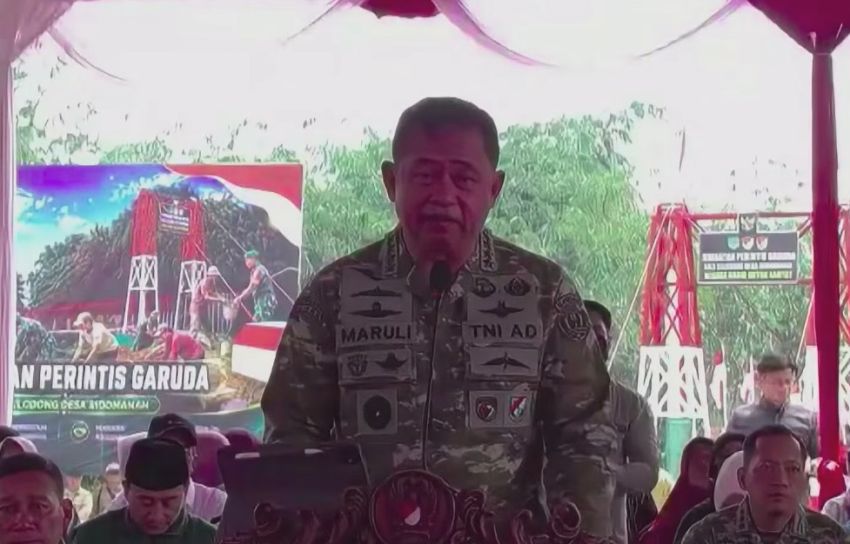 KSAD Maruli: 3.008 Jembatan TNI AD Buka Akses 9.008 Sekolah dan 7.807 Desa