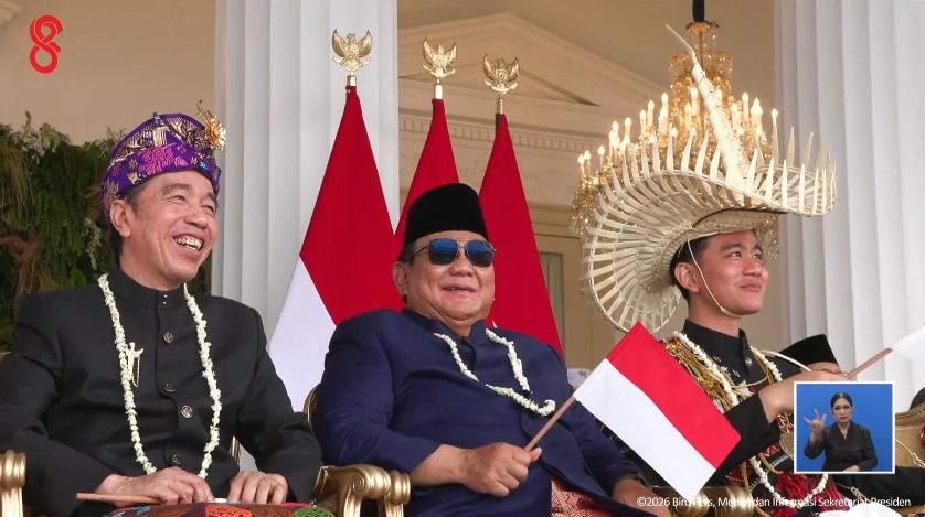 SBY dan Megawati Absen, Istana Ungkap Alasan Prabowo Duduk Sejajar Jokowi di HUT RI