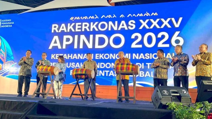 IMO Indonesia Hadiri Rakerkornas APINDO, Dorong Kolaborasi Perkuat Ketahanan Ekonomi Nasional