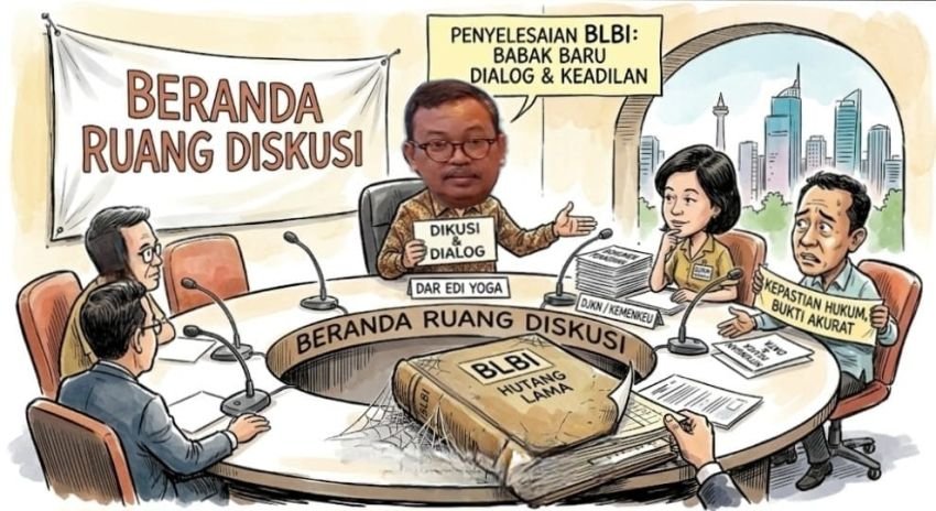 Pendiri Beranda Ruang Diskusi Ungkap Kunci Penyelesaian BLBI: Bukan Sekadar Kejar Aset