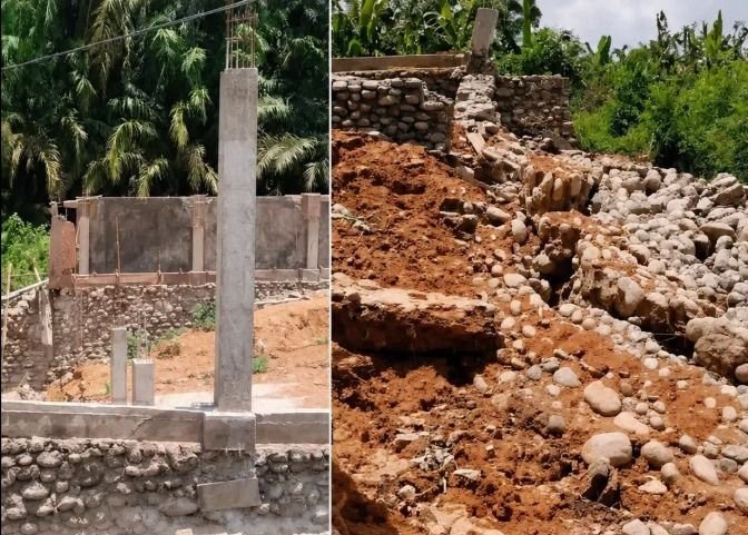 Proyek Rp1,6 Miliar Berujung Ambruk! Pondasi Kopdes Merah Putih di Tapteng Roboh, Warga Meradang karena Tak Dilibatkan