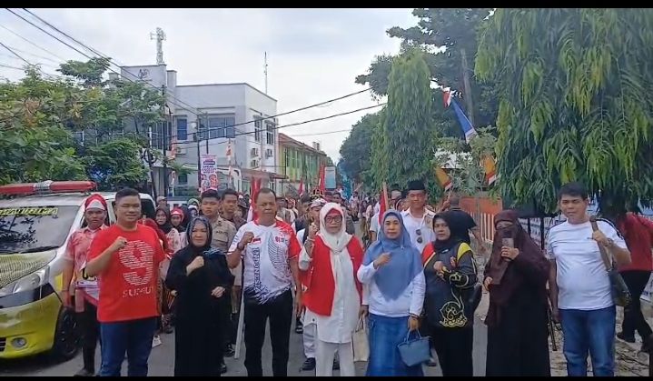 Bukan Angkat Senjata, 22 Grup Pelajar Binjai Isi Kemerdekaan lewat Napak Tilas HUT ke-81 RI