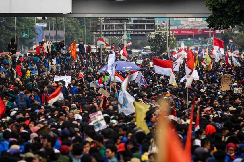 Usung #MerebutKembaliIndonesia, 1.000 Massa GERAM Siap Geruduk DPR Bawa 10 Tuntutan 27 Agustus