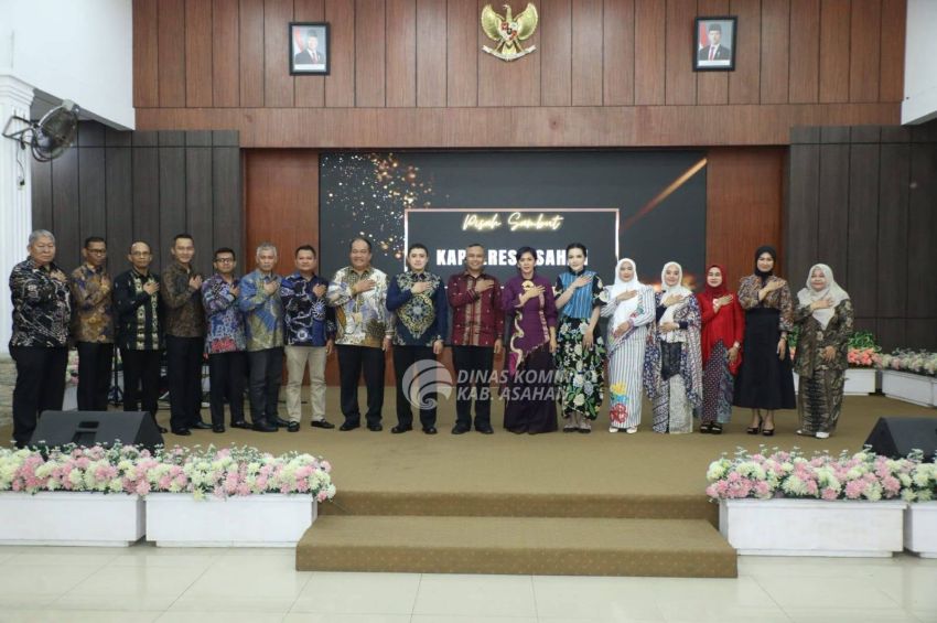 Pisah Sambut Kapolres Asahan Diwarnai Doa Bersama untuk Korban Gempa Simalungun dan NTT