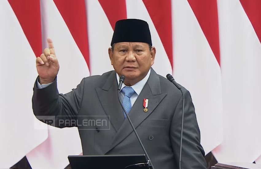 Prabowo: Supremasi Hukum Harus Dirasakan Rakyat, Bukan Hanya Orang Kuat