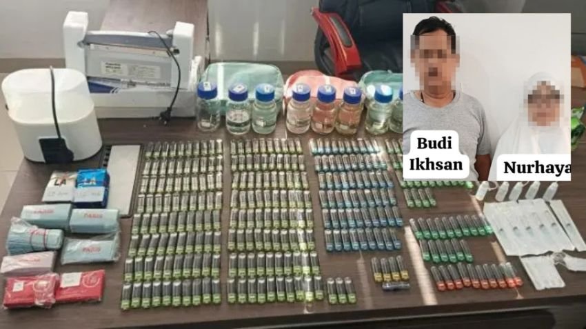 Polda Sumut Tangkap Pasutri Lansia di Deli Serdang, Simpan Bahan Vape Mengandung Etomidate di Kandang Ayam