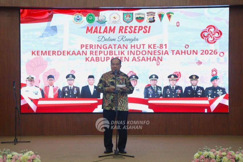 Malam Resepsi HUT ke-81 RI, Bupati Taufik: Tegakkan Disiplin, Paskibraka Asahan Harus Siap Jadi Pemimpin Masa Depan
