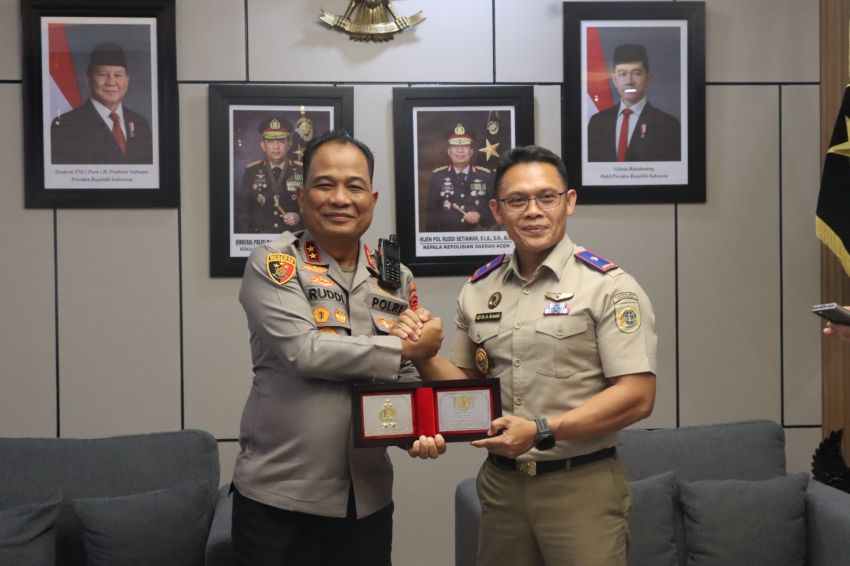 Kapolda Aceh dan Kepala Kanwil BPN Aceh Bertemu, Sepakat Perkuat Sinergi demi Layanan Publik yang Lebih Optimal