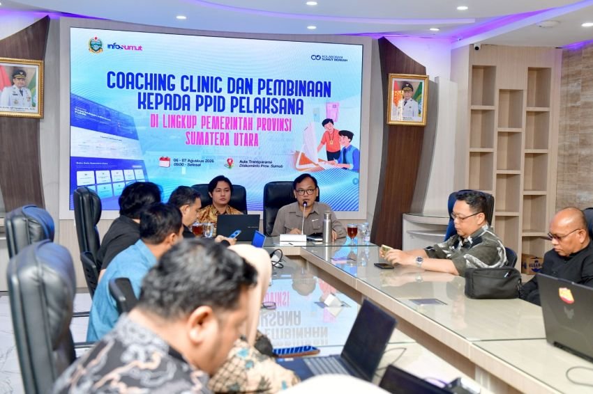 Pemprov Sumut Perkuat Keterbukaan Informasi Publik Lewat Implementasi Permendagri Nomor 2 Tahun 2026