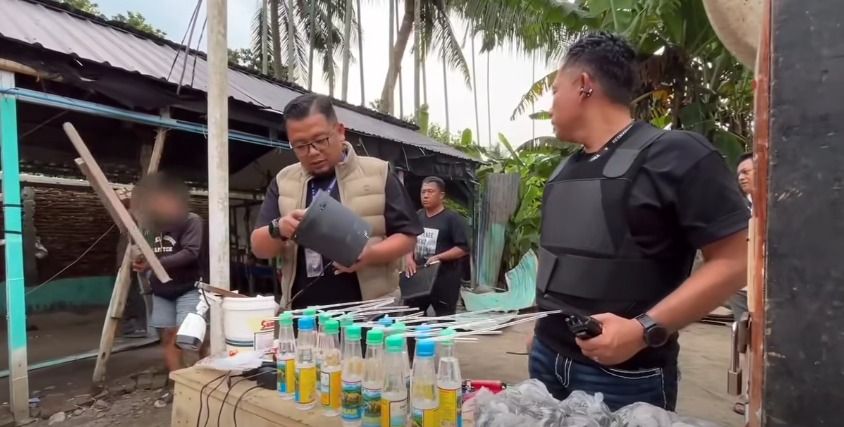 Pakai CCTV dan HT buat Kabur, Bandar Narkoba di Deliserdang Tetap Diringkus